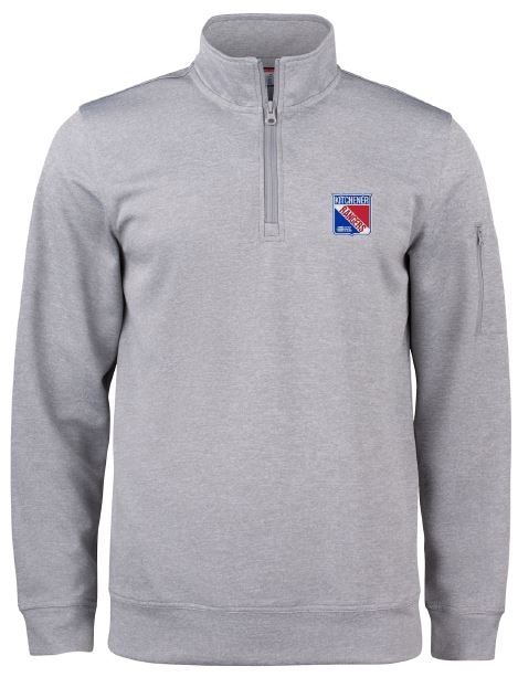 Clique Eco Performance Half Zip - Rangers Authentics