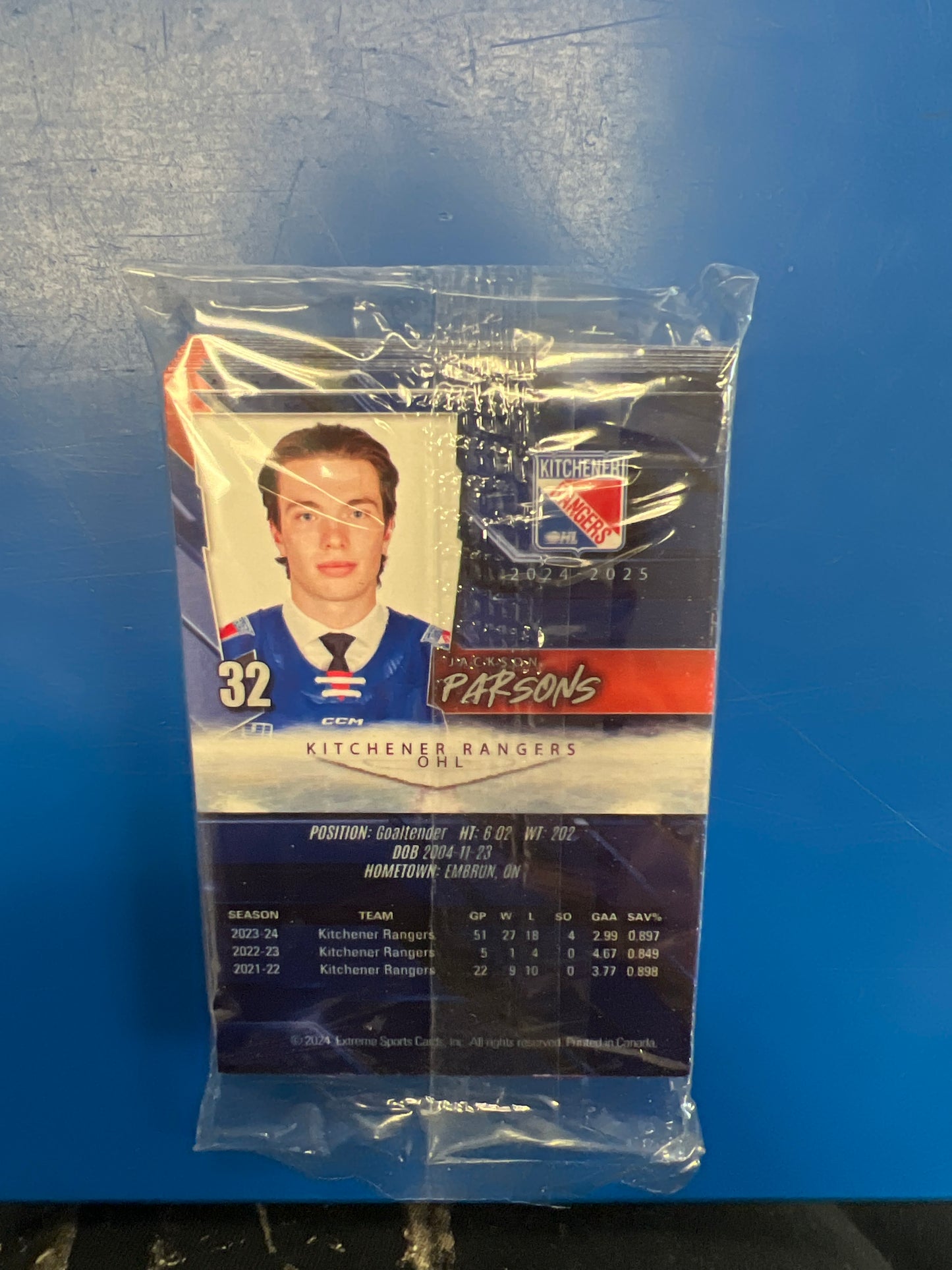 2024-25 Kitchener Rangers Hockey Card Set