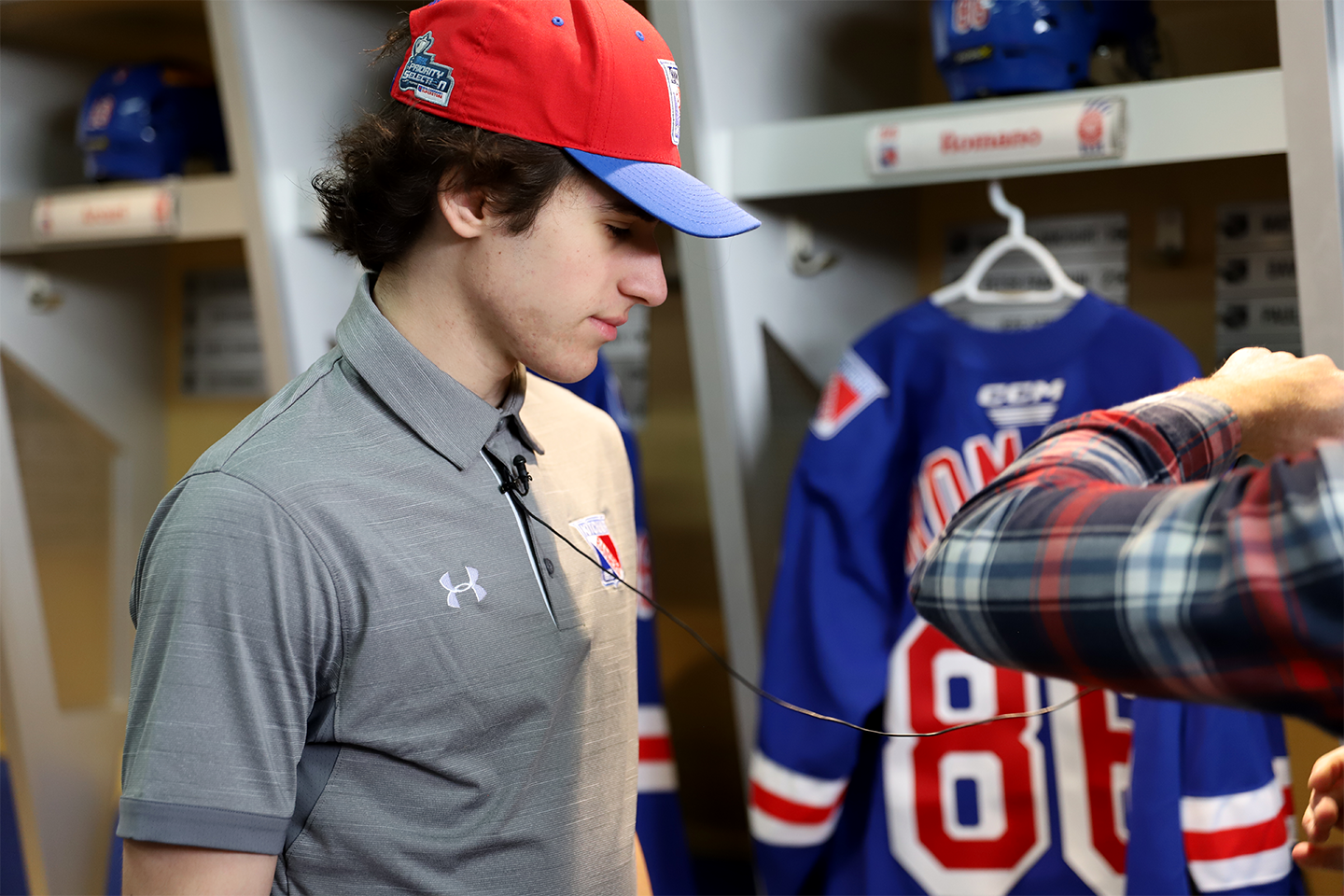 '23 Draft Hat - Rangers Authentics