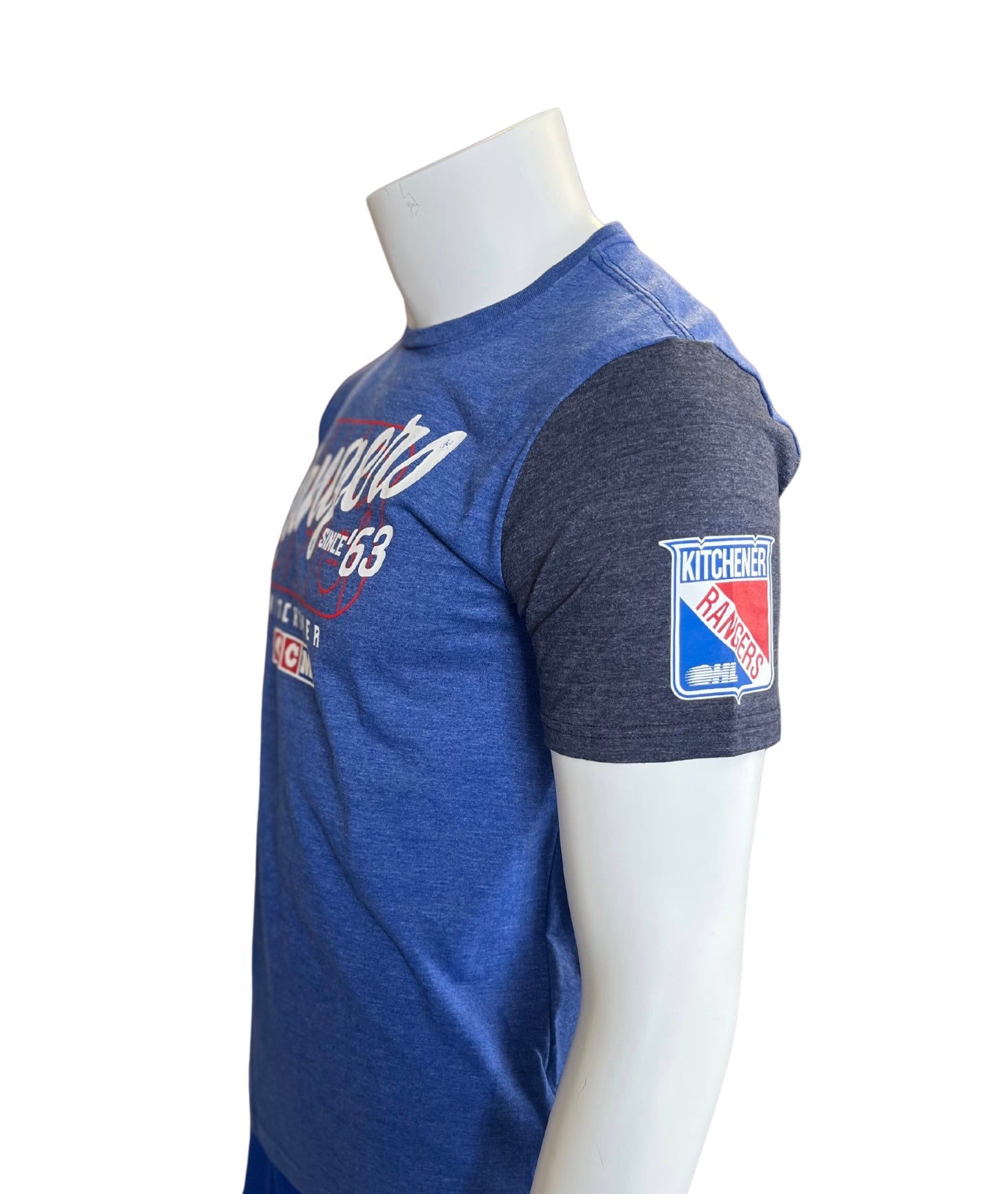CCM Tri-Blend Rink Tee - Rangers Authentics