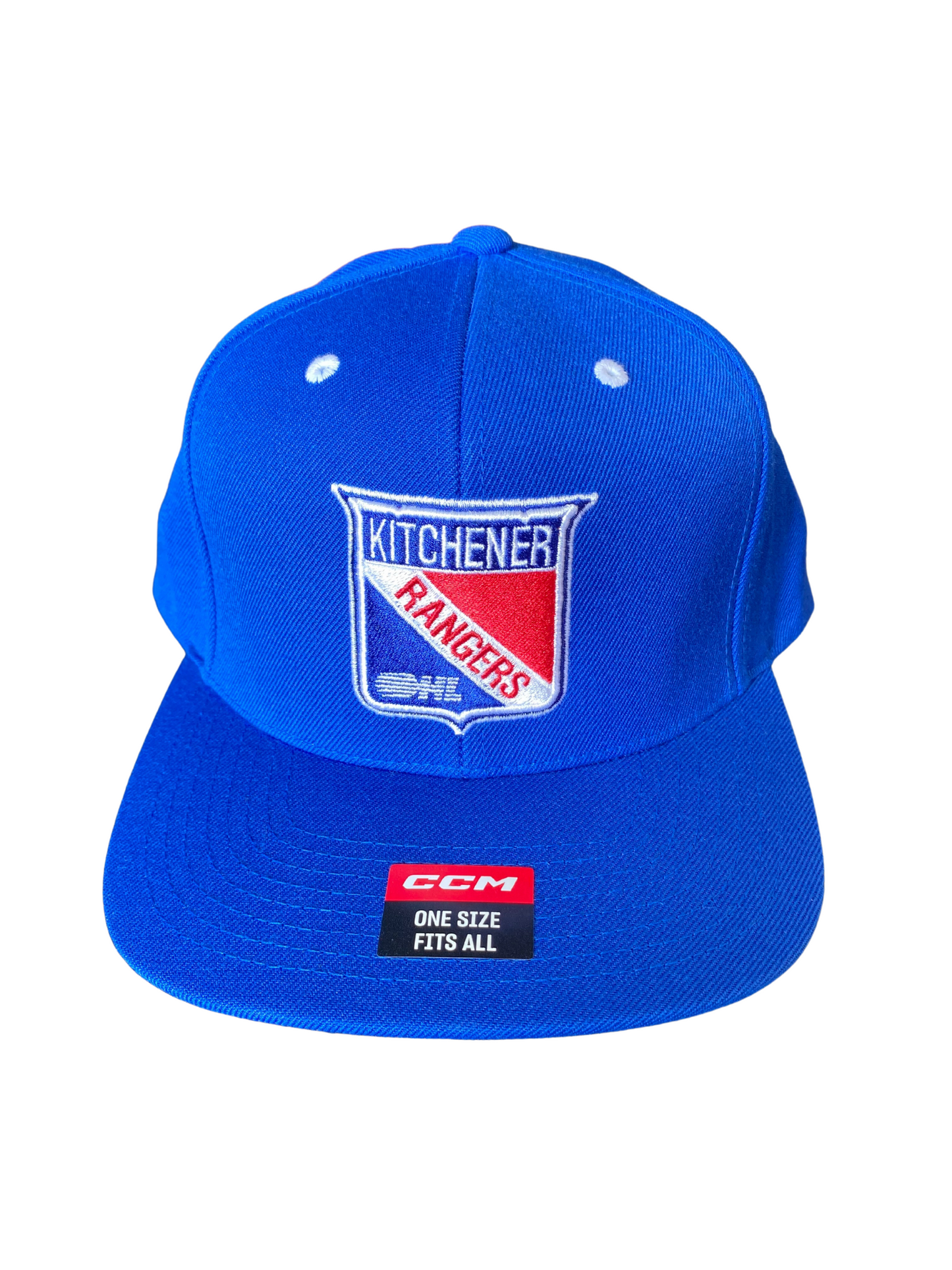 CCM Flat Brim Snapback - Rangers Authentics