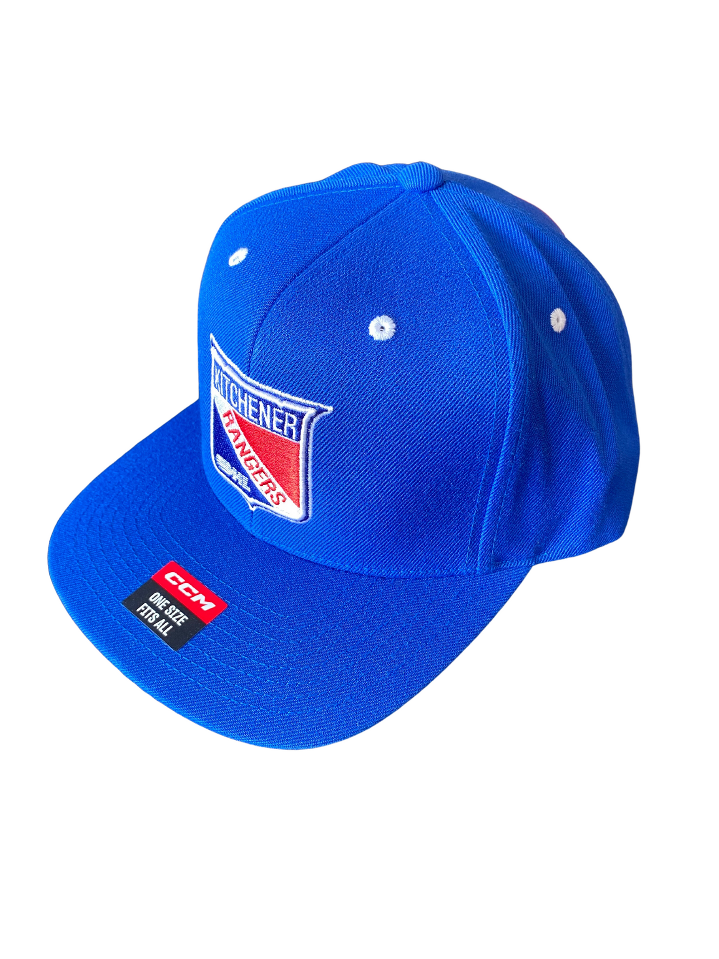 CCM Flat Brim Snapback - Rangers Authentics