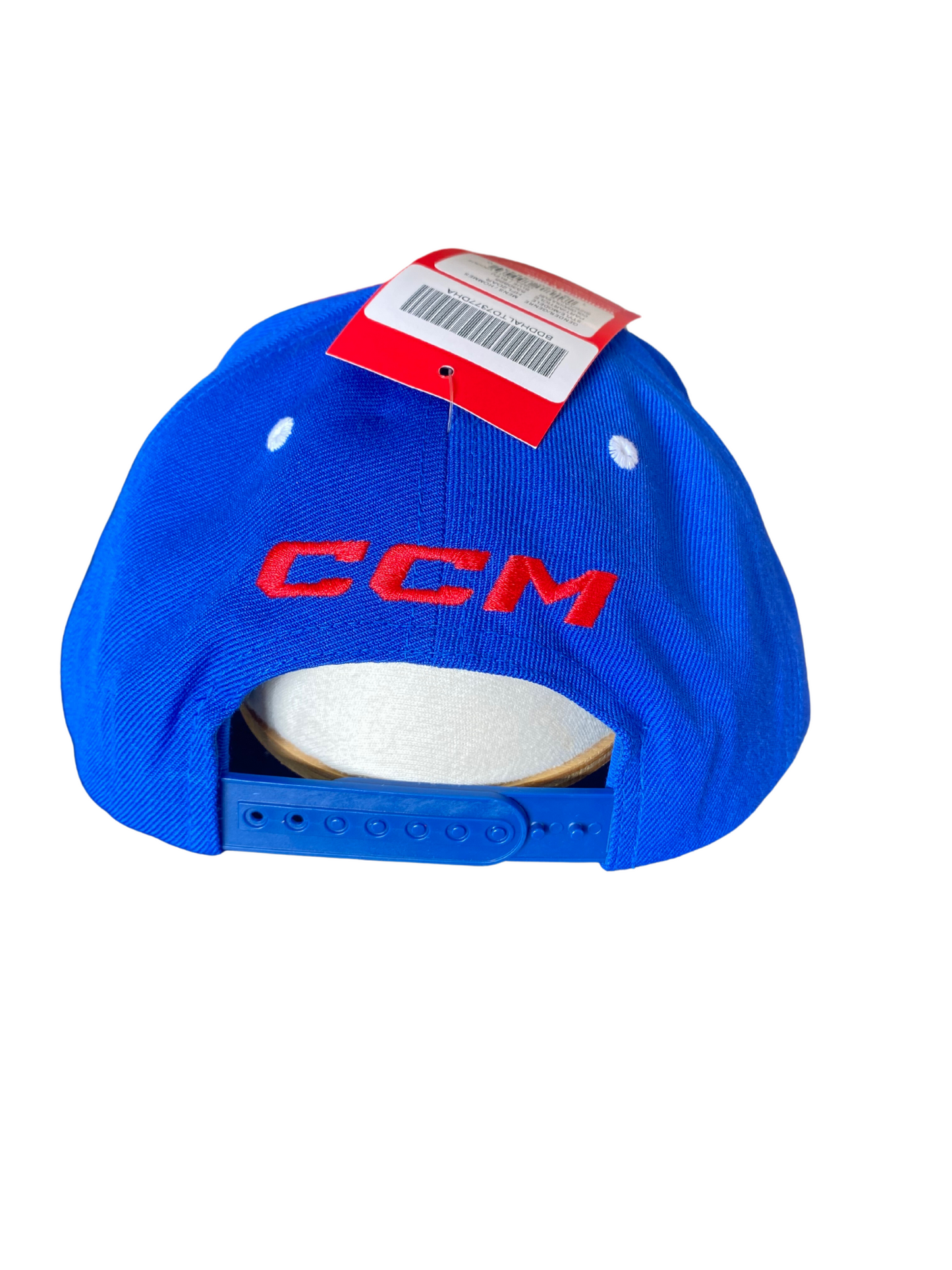 CCM Flat Brim Snapback - Rangers Authentics