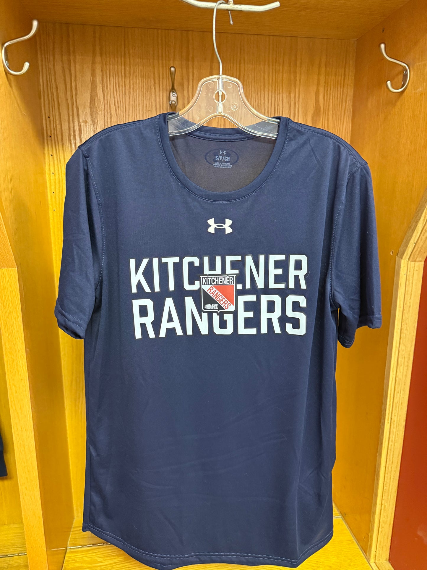 UA Men's Tech Team Short Sleeve - Rangers Authentics