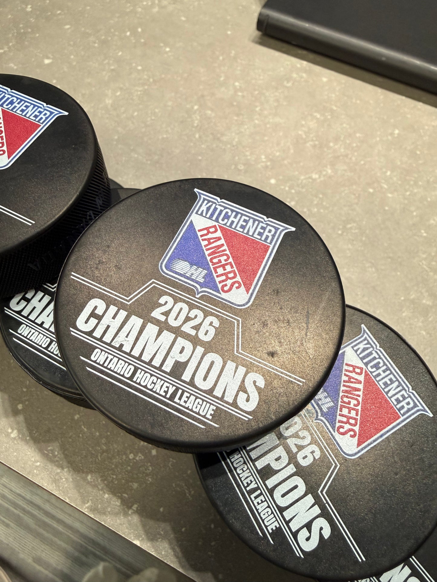 2026 OHL Championship Puck