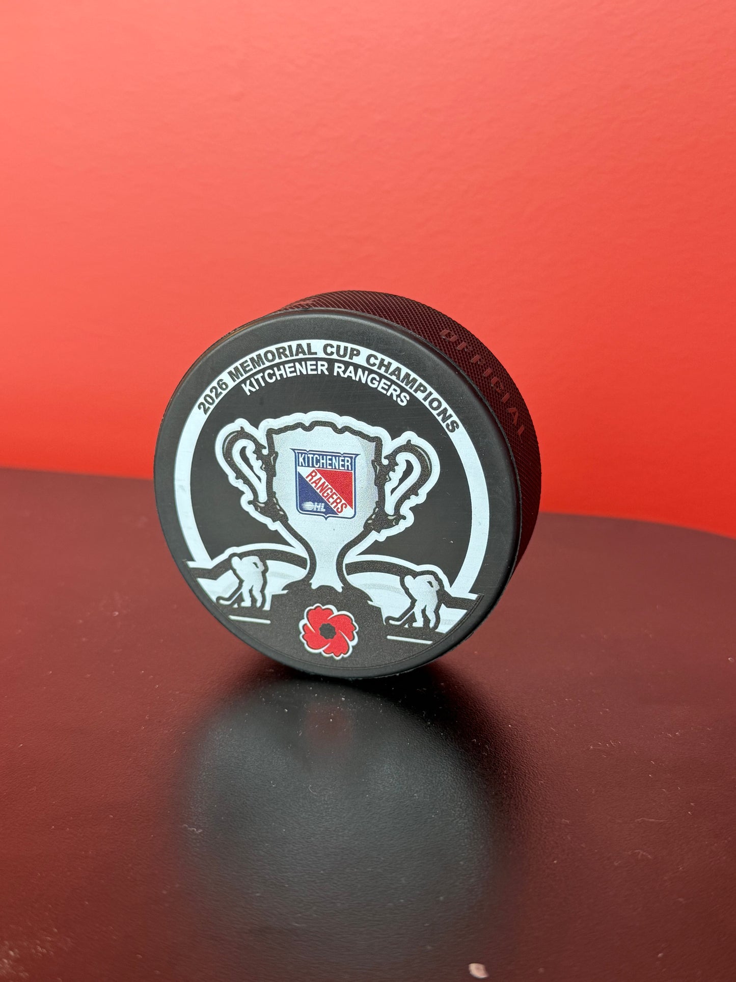 2026 Memorial Cup Champions Puck