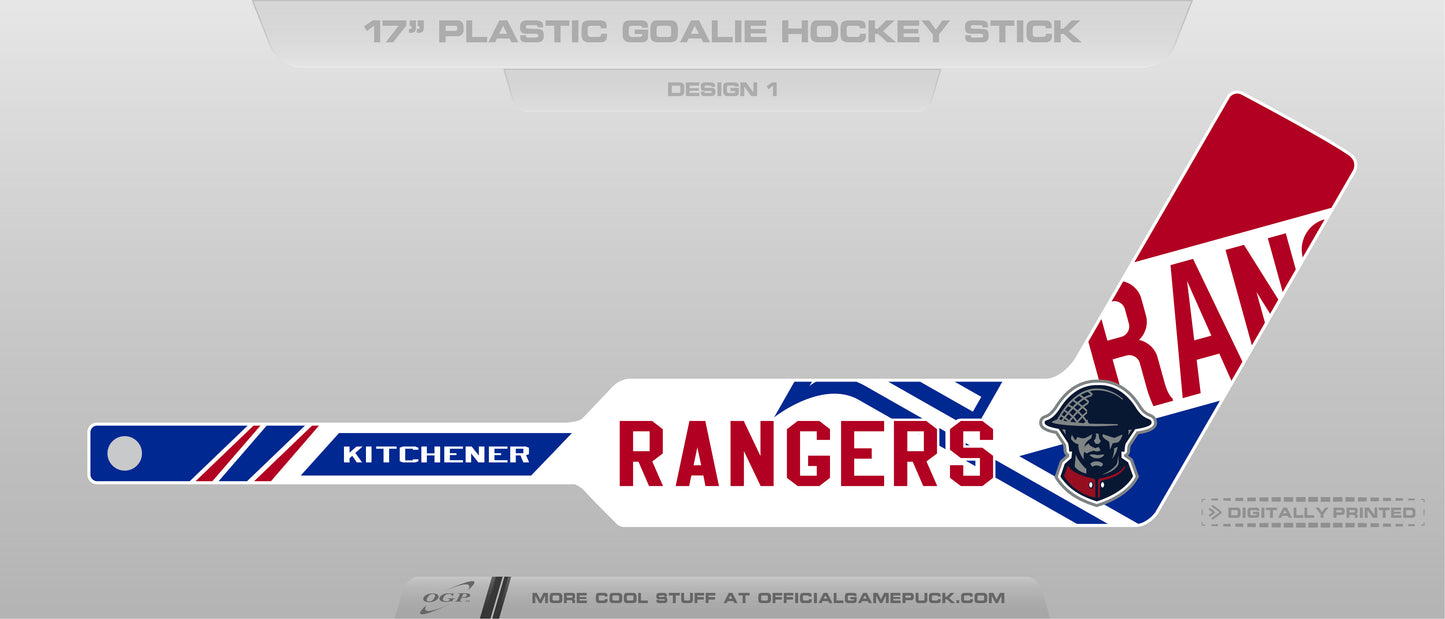 Kitchener Rangers Goalie Mini Stick