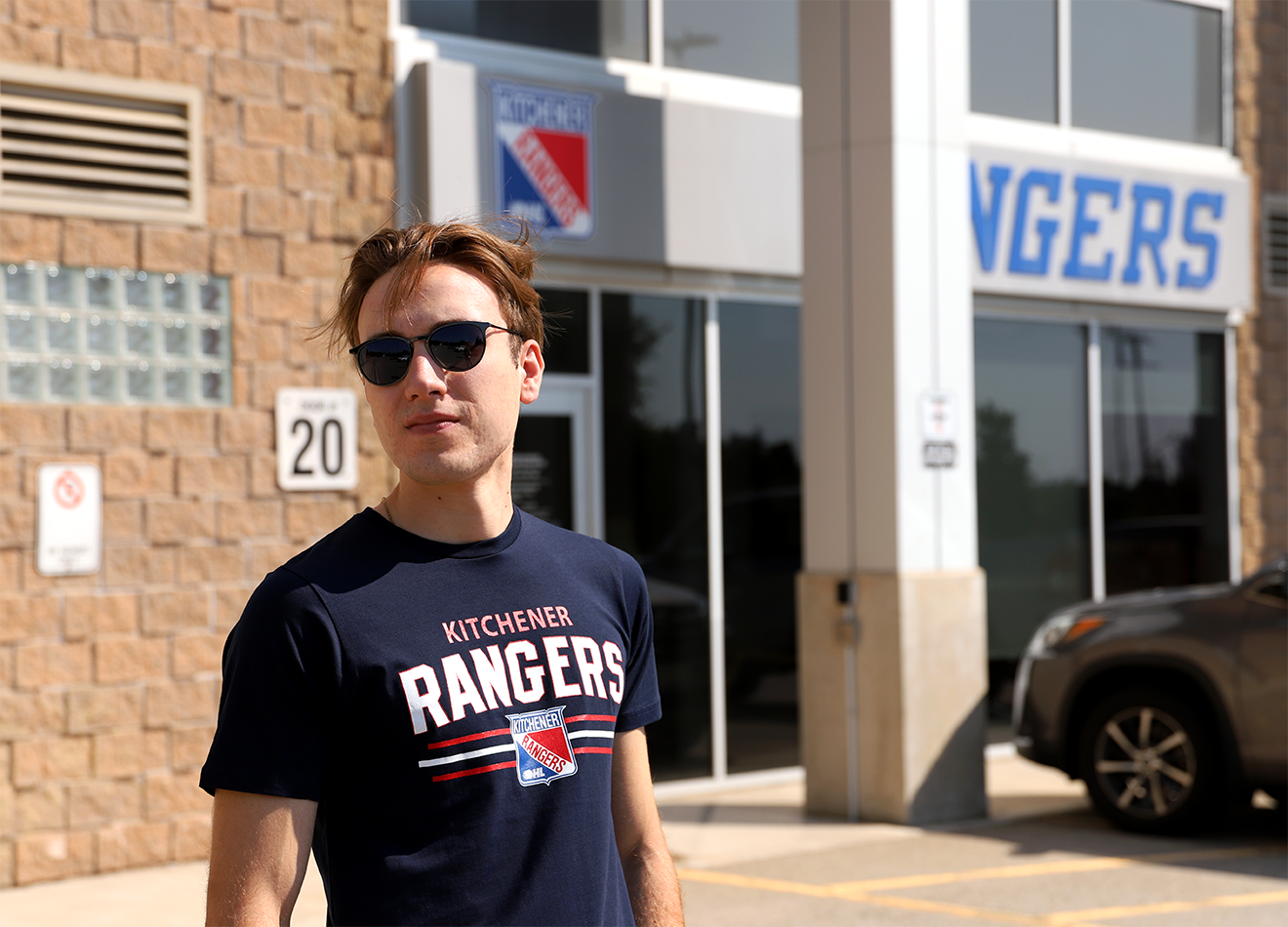 Campus Crew RANGERS Dark Navy Tee - Rangers Authentics