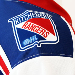 Adult CCM Quicklite White Jersey - Rangers Authentics