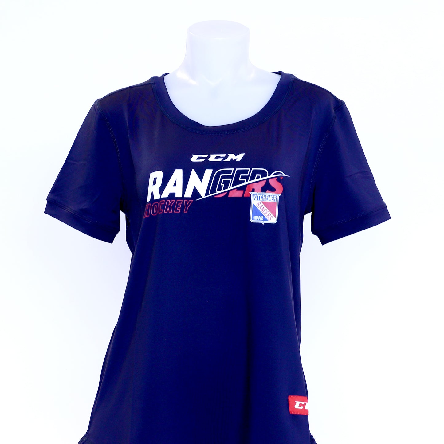 Women's CCM Locker Tech Tee - Rangers Authentics