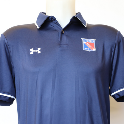 Men's UA Team Tipped Polo - Rangers Authentics