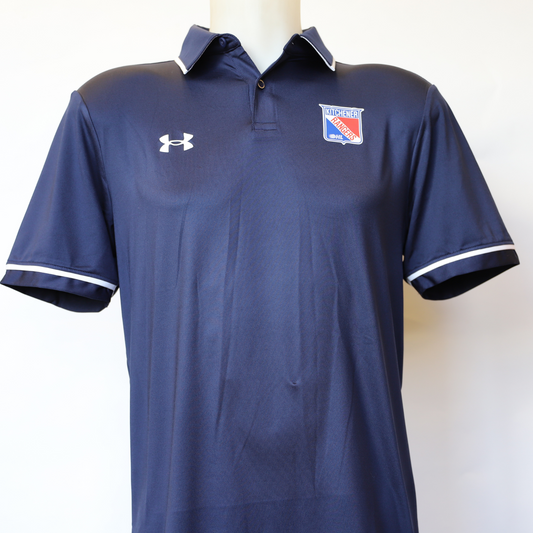 Men's UA Team Tipped Polo - Rangers Authentics