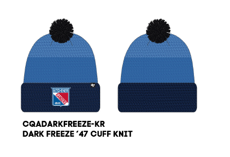 Dark Freeze '47 Cuff Knit - Rangers Authentics