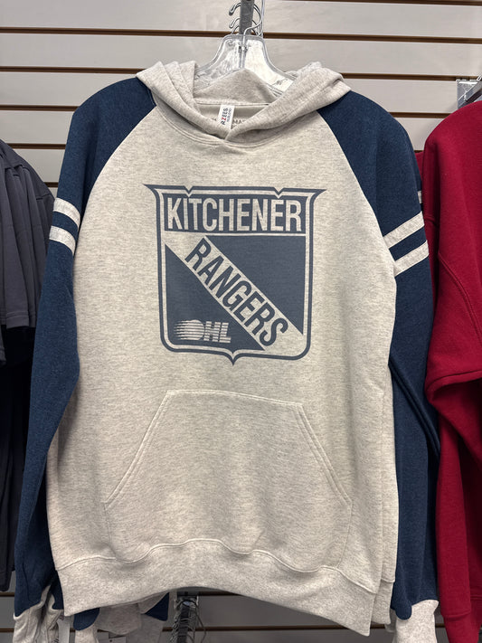 BMTC Navy Varsity Pullover Hooded Sweatshirt - Rangers Authentics