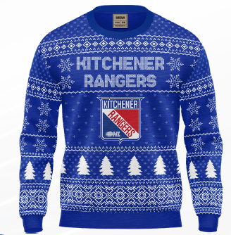 Holiday Christmas Sweater - Rangers Authentics