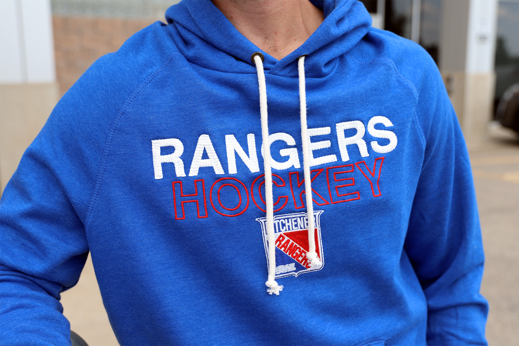 Campus Crew Heritage Hood (Royal) - Rangers Authentics