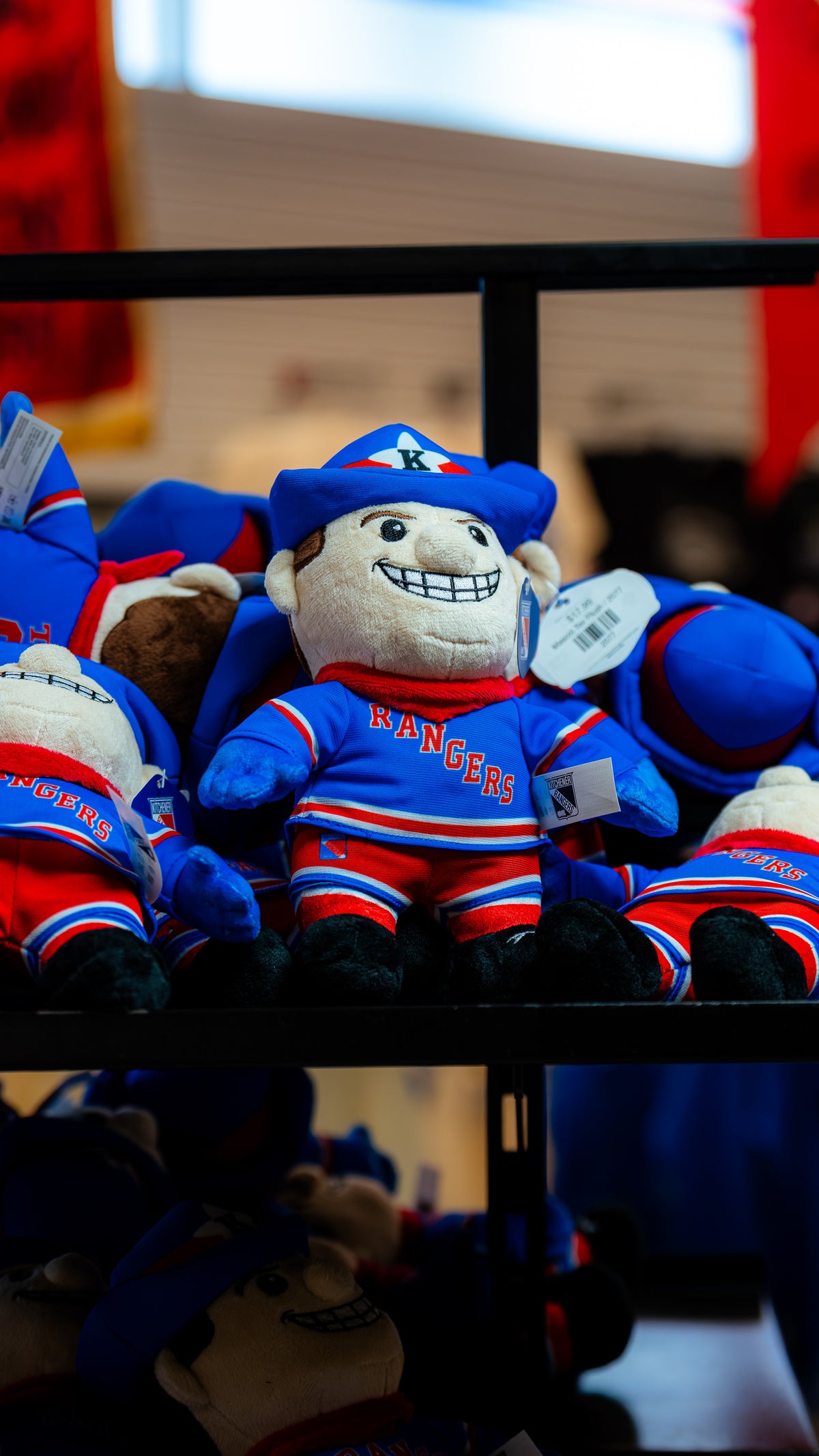 Mascot Tex Plush - Rangers Authentics