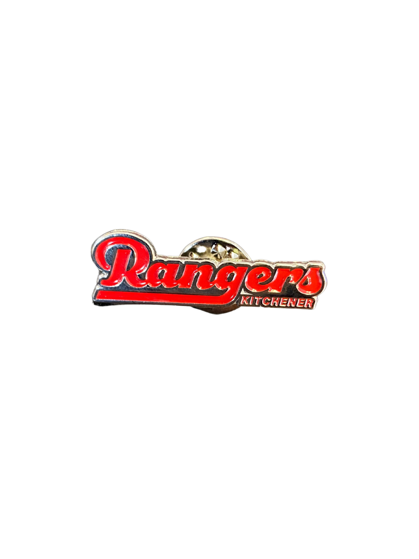 Rangers Retro Font Pin - Rangers Authentics