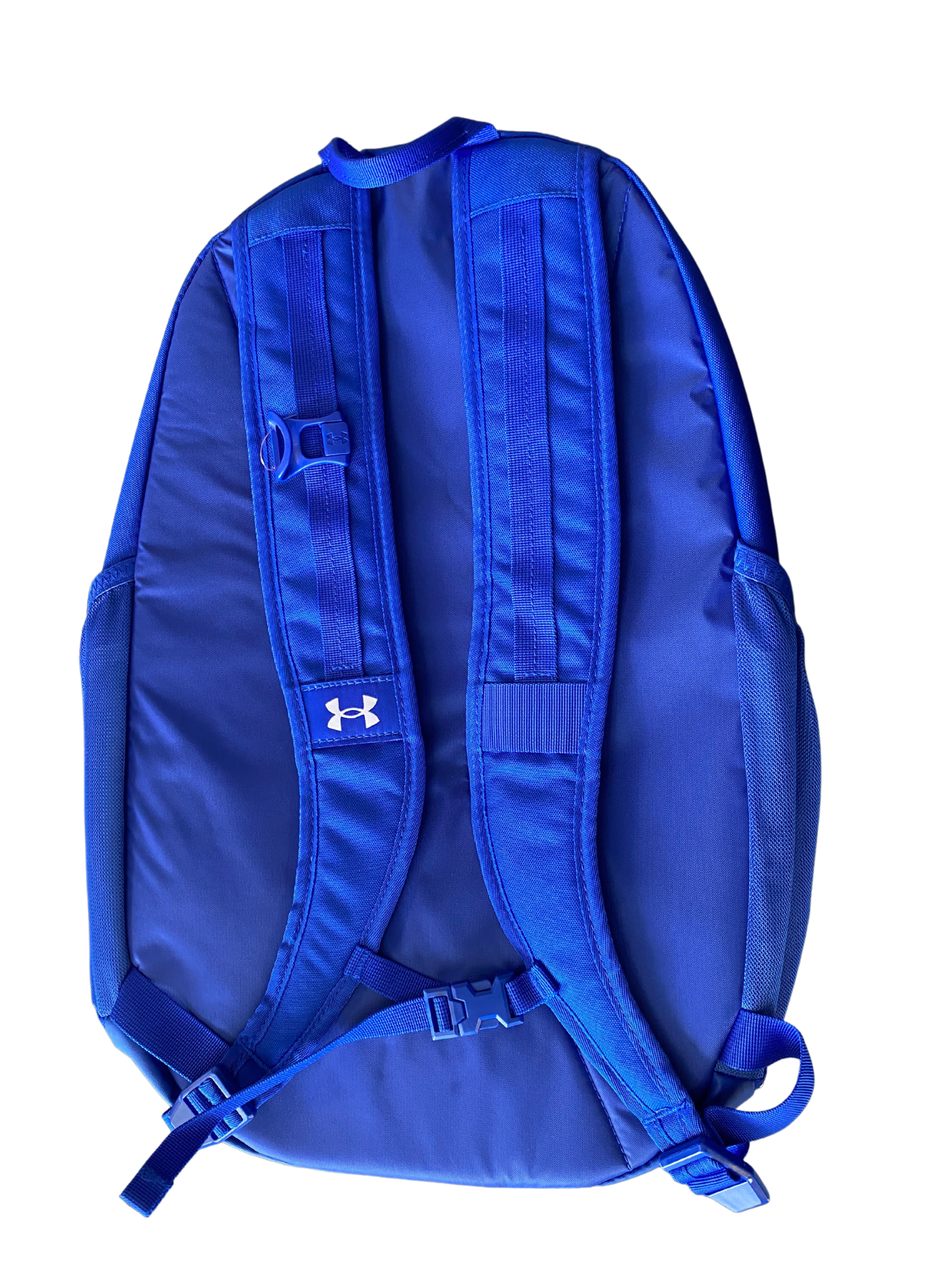 UA Hustle 5.0 Team Backpack - Rangers Authentics
