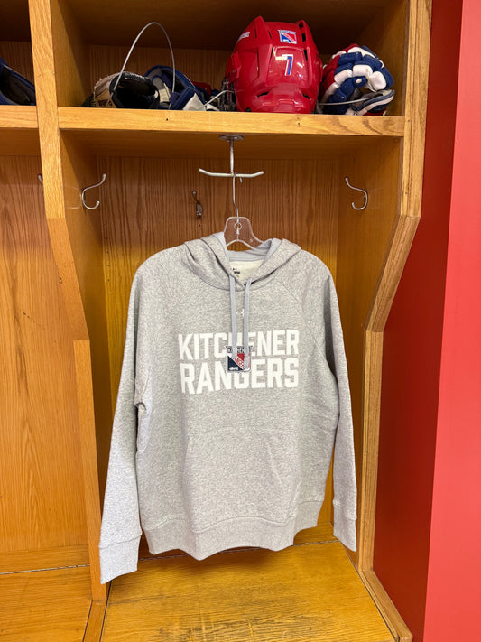 UA Women's Rival Fleece Hoodie Grey