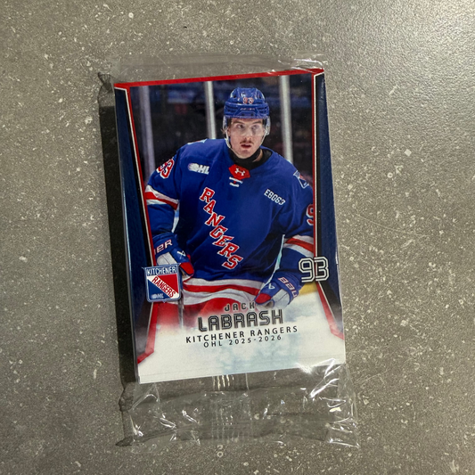 2025-2026 Kitchener Rangers Hockey Club Hockey Cards