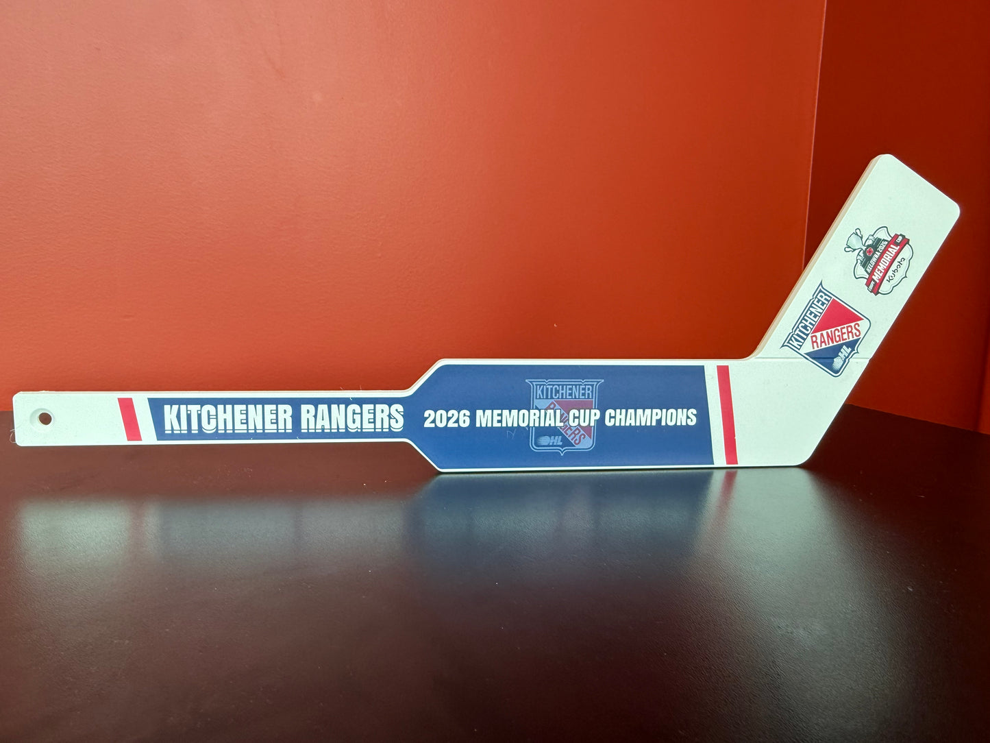 2026 Memorial Cup Championship Goalie Mini Stick