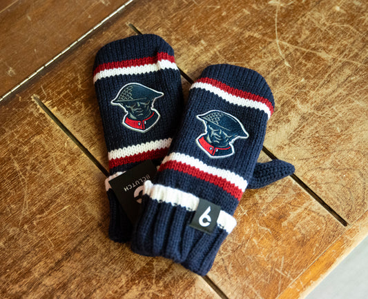 BClutch Navy Soldier Mittens - Rangers Authentics