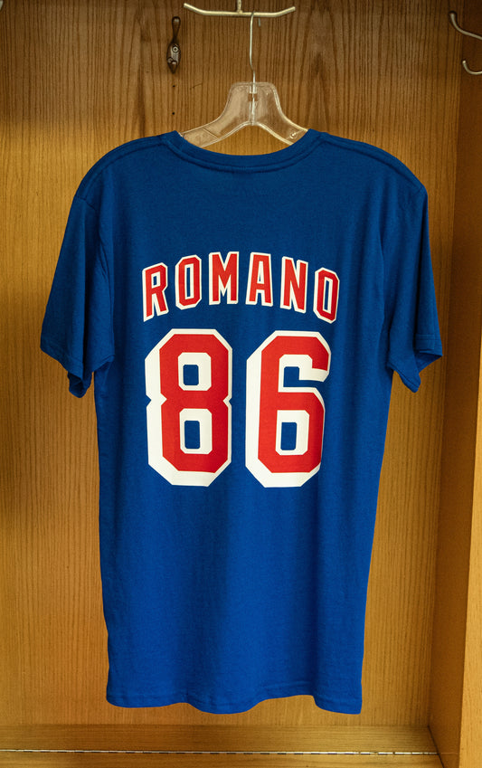 BMTC Short Sleeve Player Tee Romano - Rangers Authentics