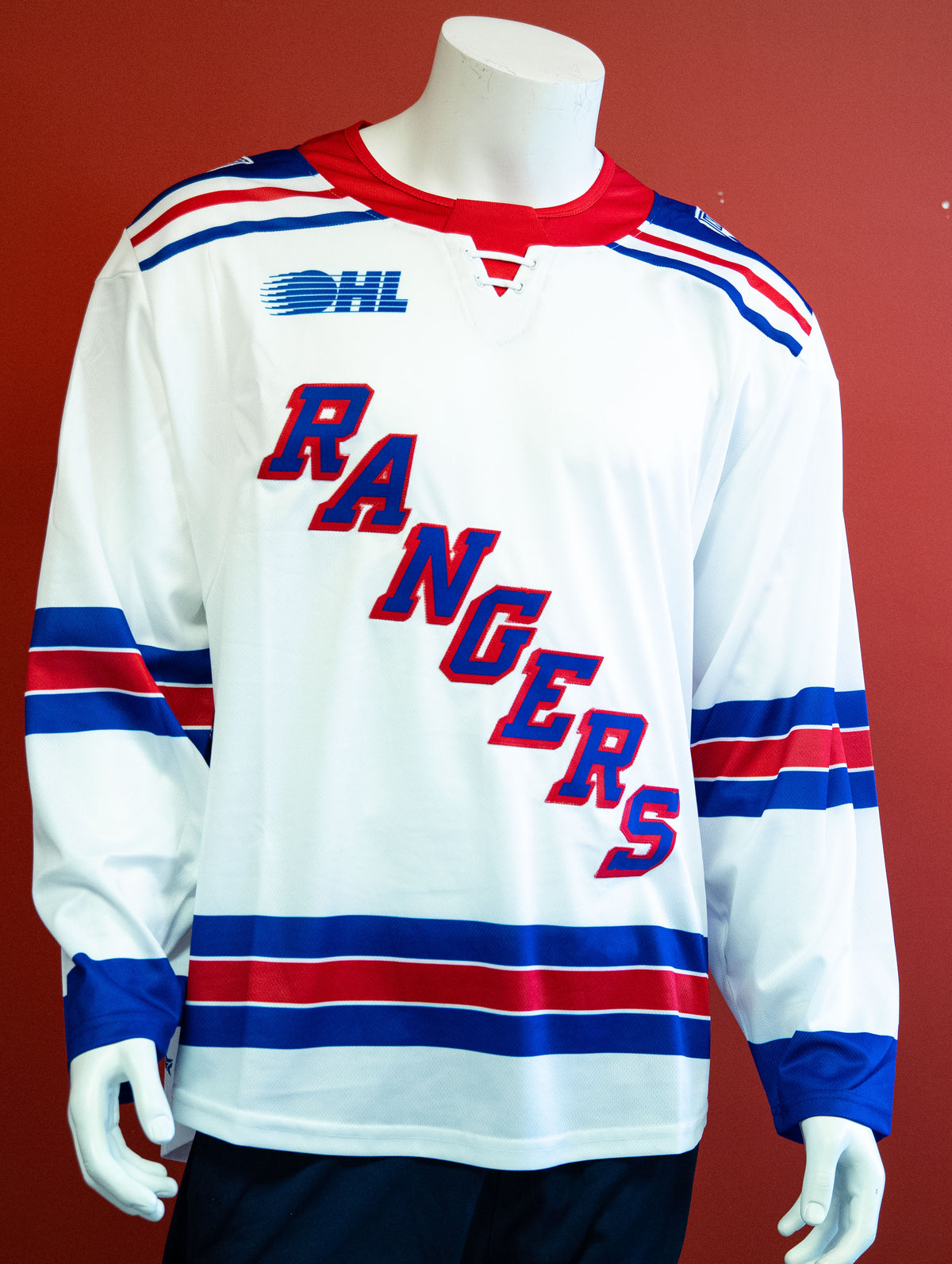 Powerplay 2.0 Adult White Jersey - Rangers Authentics
