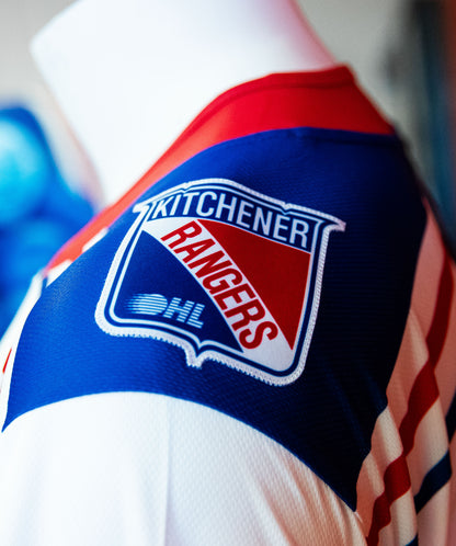 Powerplay 2.0 Adult White Jersey - Rangers Authentics
