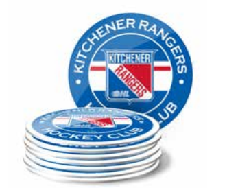 Kitchener Rangers Coasters
