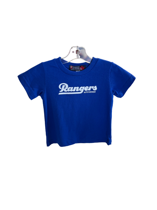 Toddler Retro Font T-Shirt - Rangers Authentics