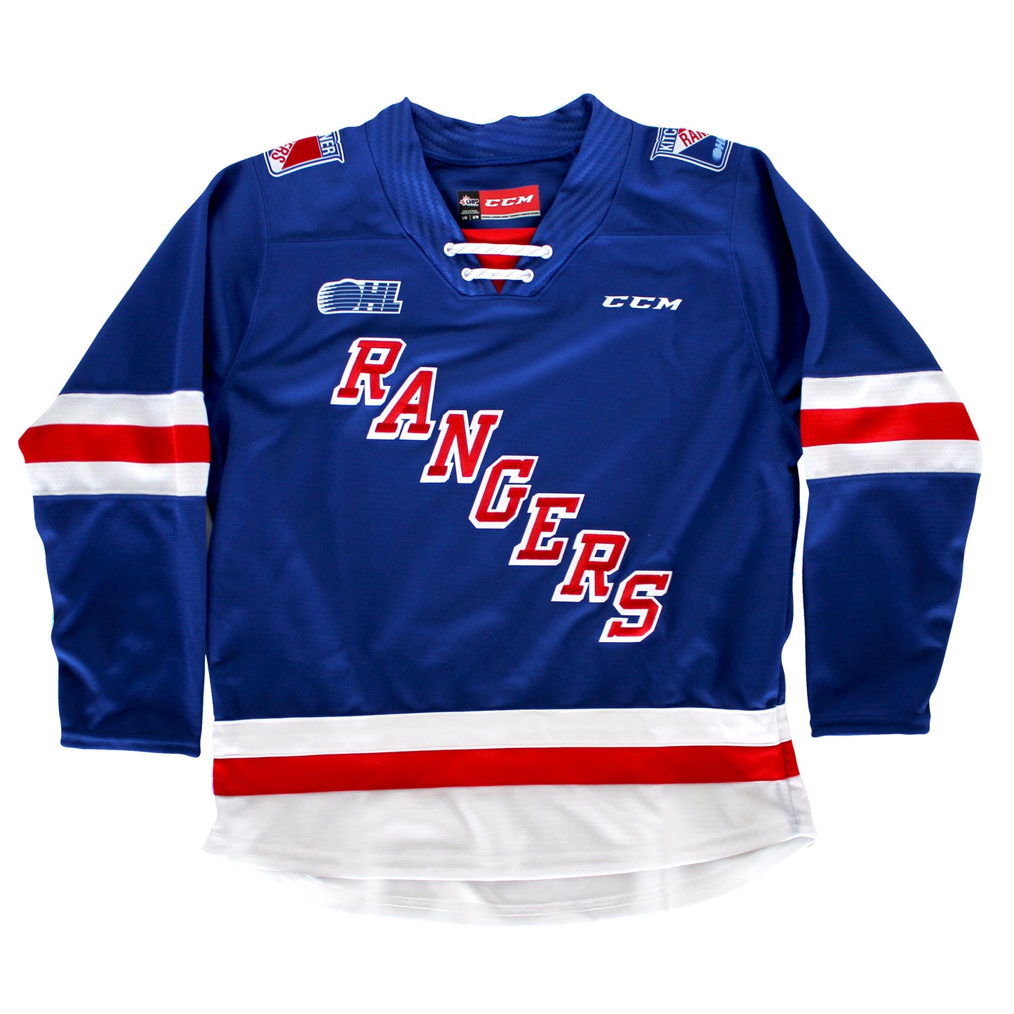 Youth CCM Quicklite Blue Jersey - Rangers Authentics