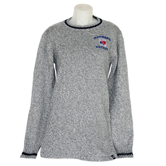 Women's Bruzer Her Work Sock Crew Neck Sweater - Rangers Authentics