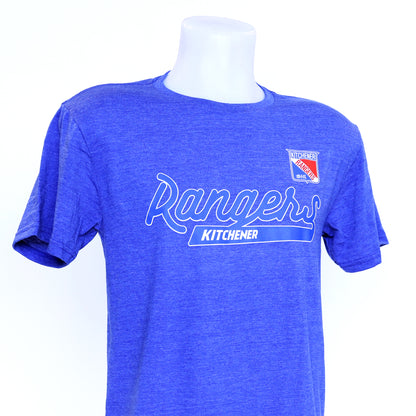 Men's CCM Baseballish Tri-blend Tee - Rangers Authentics