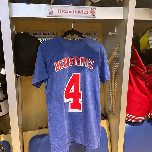 BRZUSTEWICZ Player Tee - Rangers Authentics