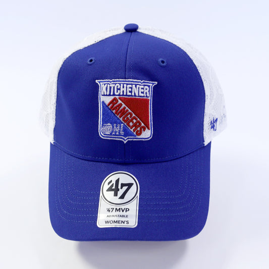 Women's '47 Lace Mesh MVP Adjustable Hat - Rangers Authentics