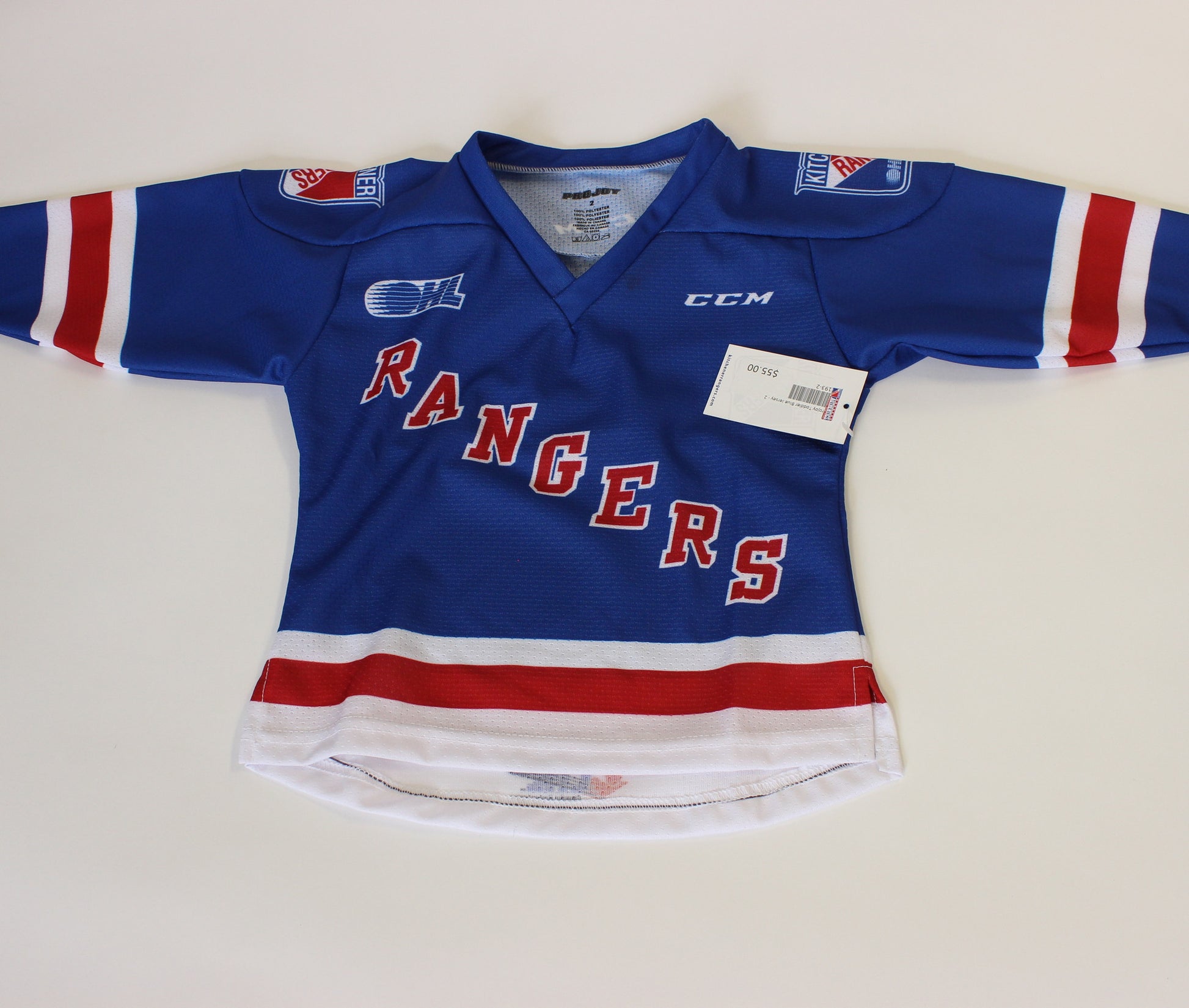 Projoy/CCM Toddler Blue Jersey - Rangers Authentics
